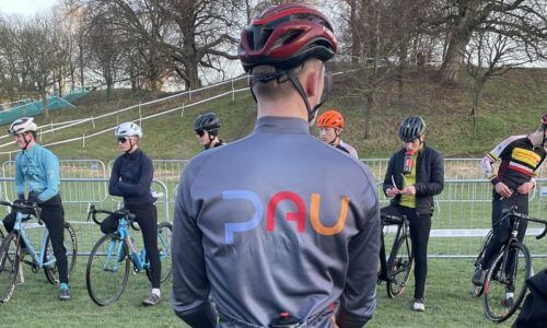 Cycling coach with Team PAU Junior Riders