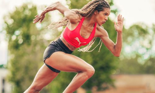 Fast Runner Sprinting