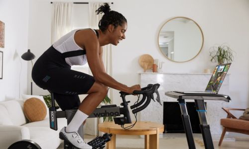 zwift Racing on a Wahoo