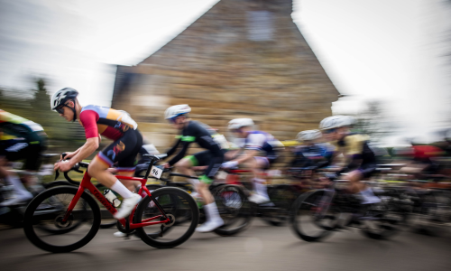 Team PAU Wilier Bikes speed race