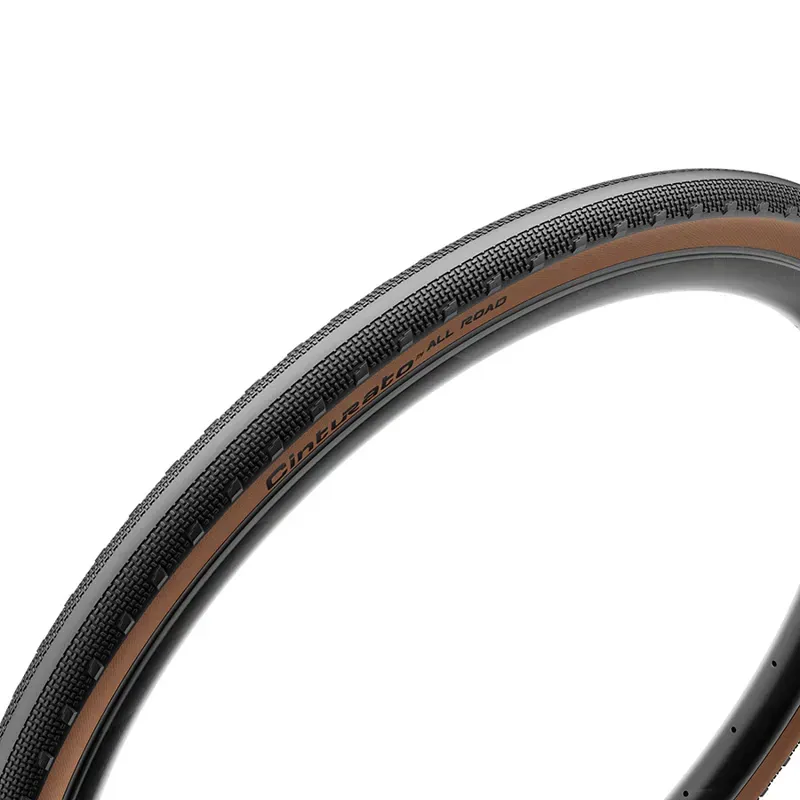 Pirelli Cinturato 700x50c All Road Gravel Tyre in Black/Tanwall