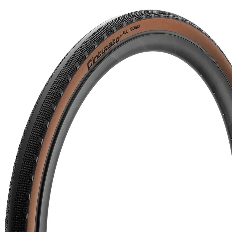 Pirelli Cinturato 700x50c All Road Gravel Tyre in Black/Tanwall-1