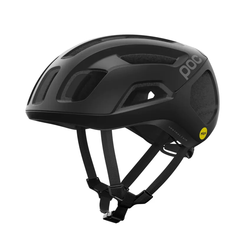POC Ventral Air MIPS Road Helmet Uranium Black Matt