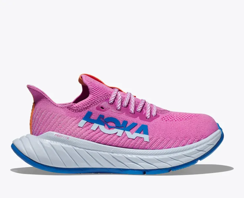 Hoka Carbon X Women's Running Shoes in Cyclamen Impala