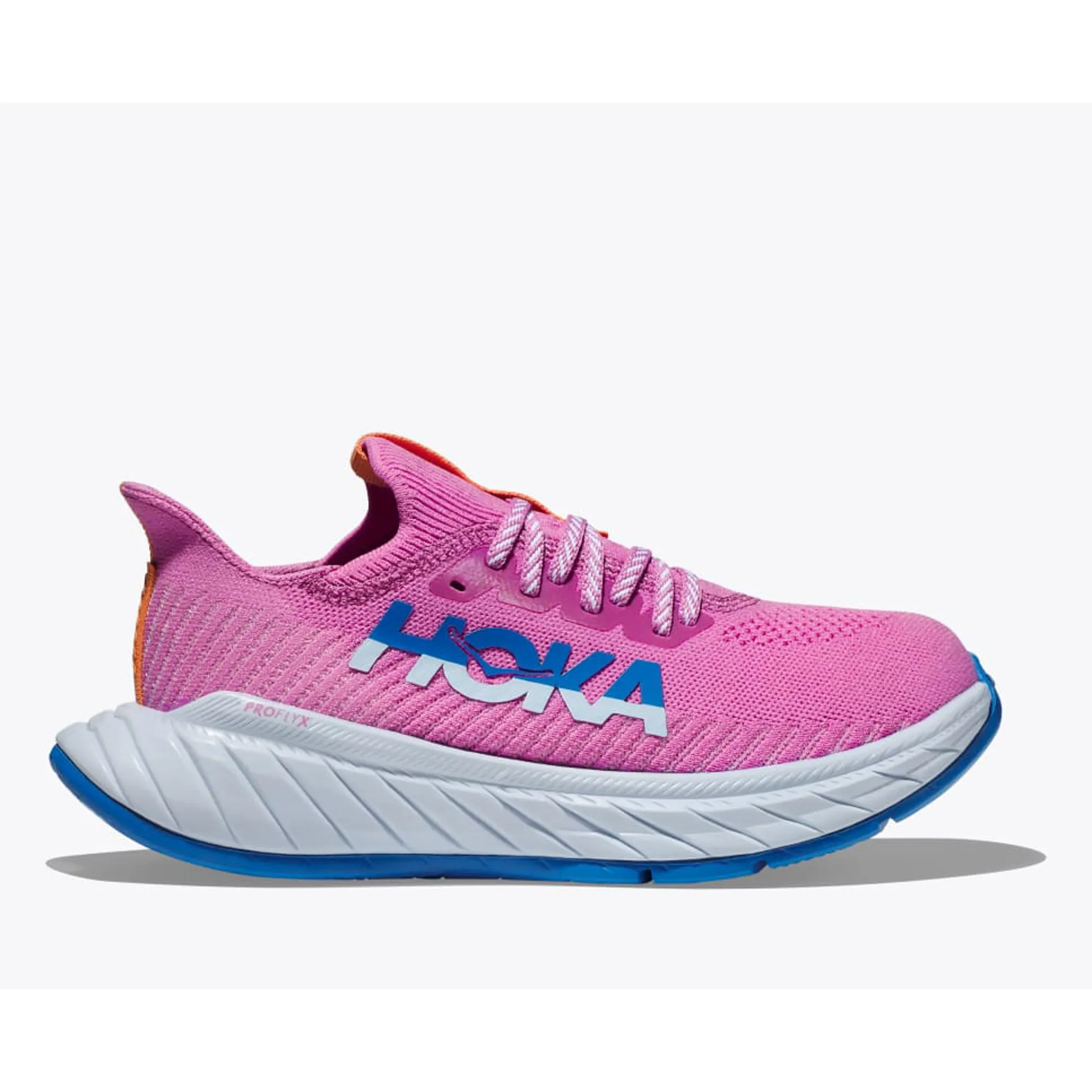 Hoka Carbon X Women's Running Shoes in Cyclamen Impala