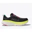 Hoka Men's Bondi 8 Road Running Shoes in Black/Citrus Glow
