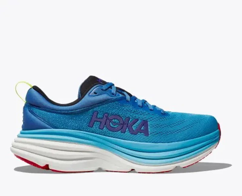 Hoka Men's Bondi 8 Running Shoes in Virtual Blue / Swim Day