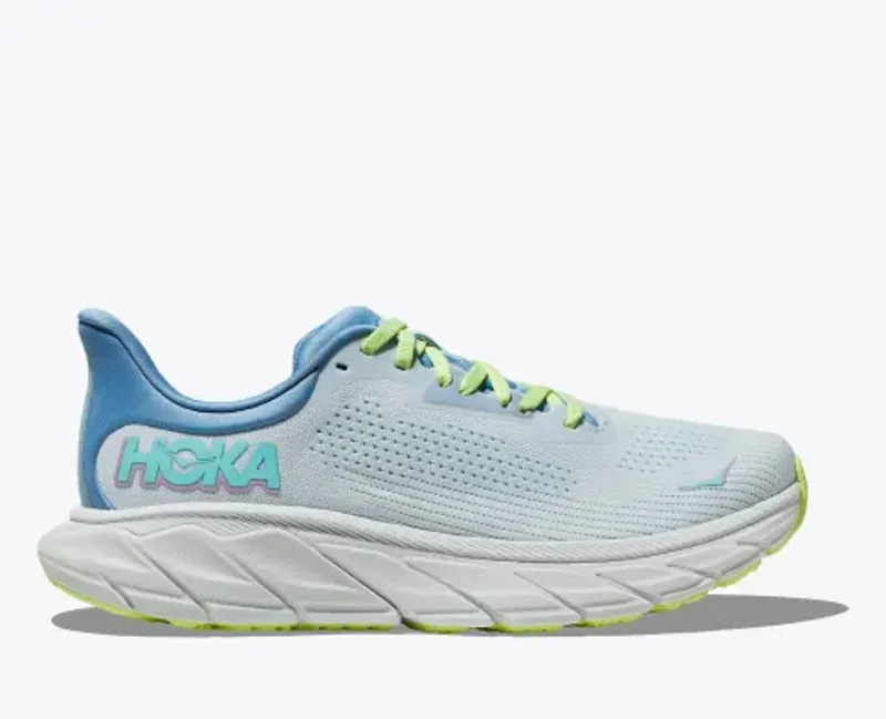 Hoka Arahi 7 Wide Fit Women's Road Running Shoe in Illusion / Dusk
