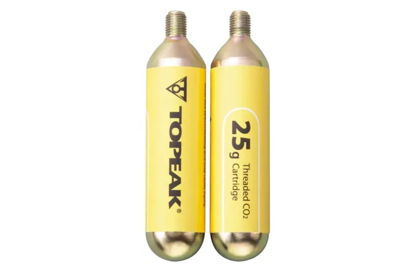 Topeak 16g Threaded CO2 Cartridges in Gold