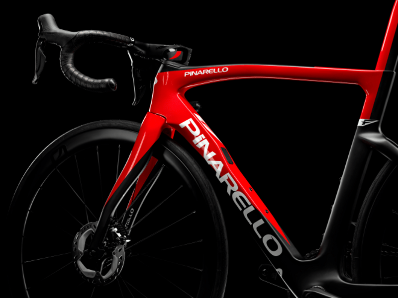 Pinarello 2024 F7 Disc Ultegra Di2 Most C40 Road Bike in Razor Red -2