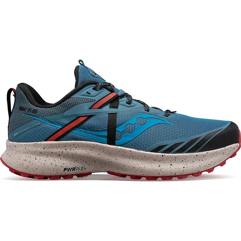 Saucony Men's Ride 15 TR Deep Sea/Lava Bleu