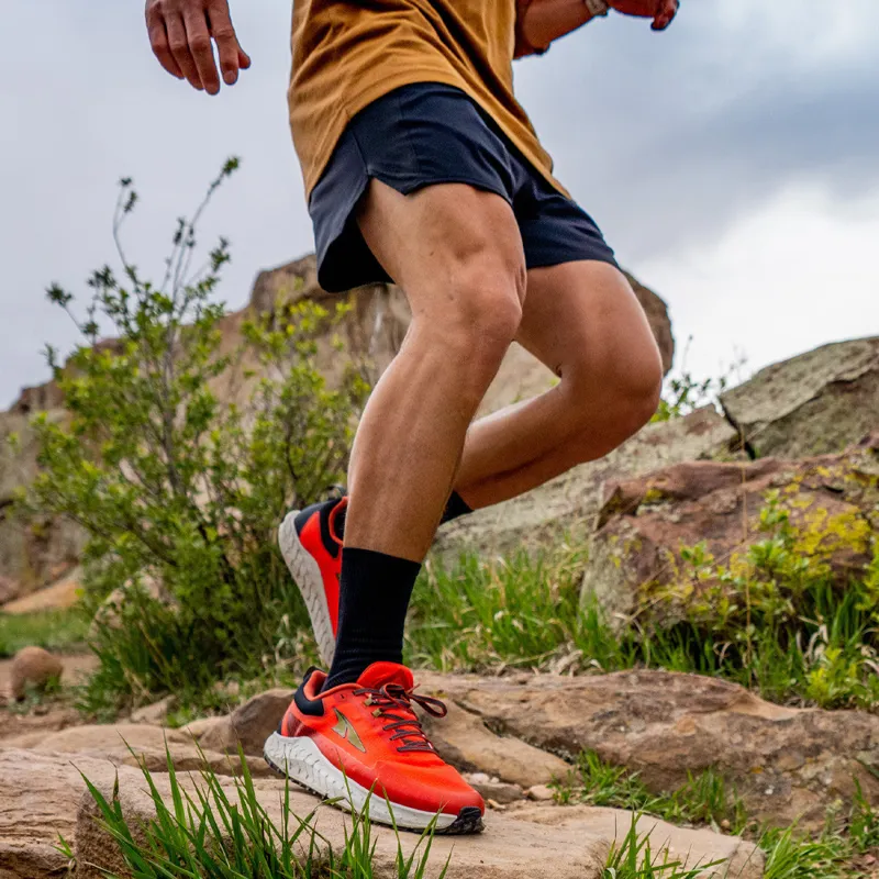 Altra Men's Outroad 2 Road and Trail Running Shoes in Black / Red-6