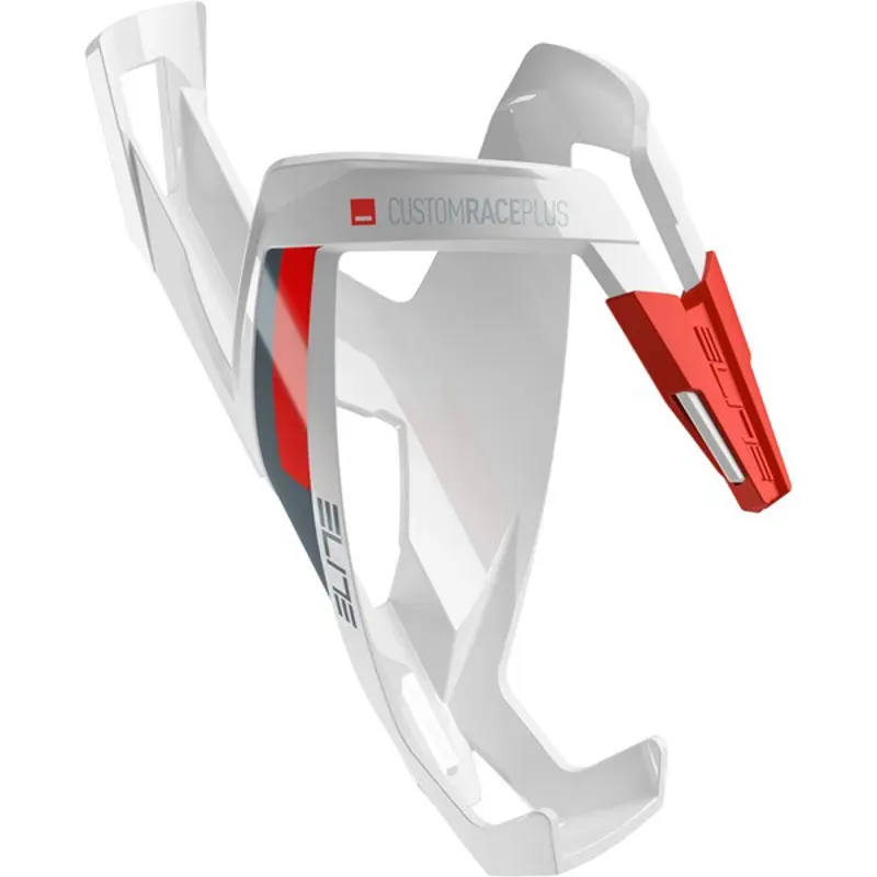 Elite Custom Race Plus Bottle Cage in Red