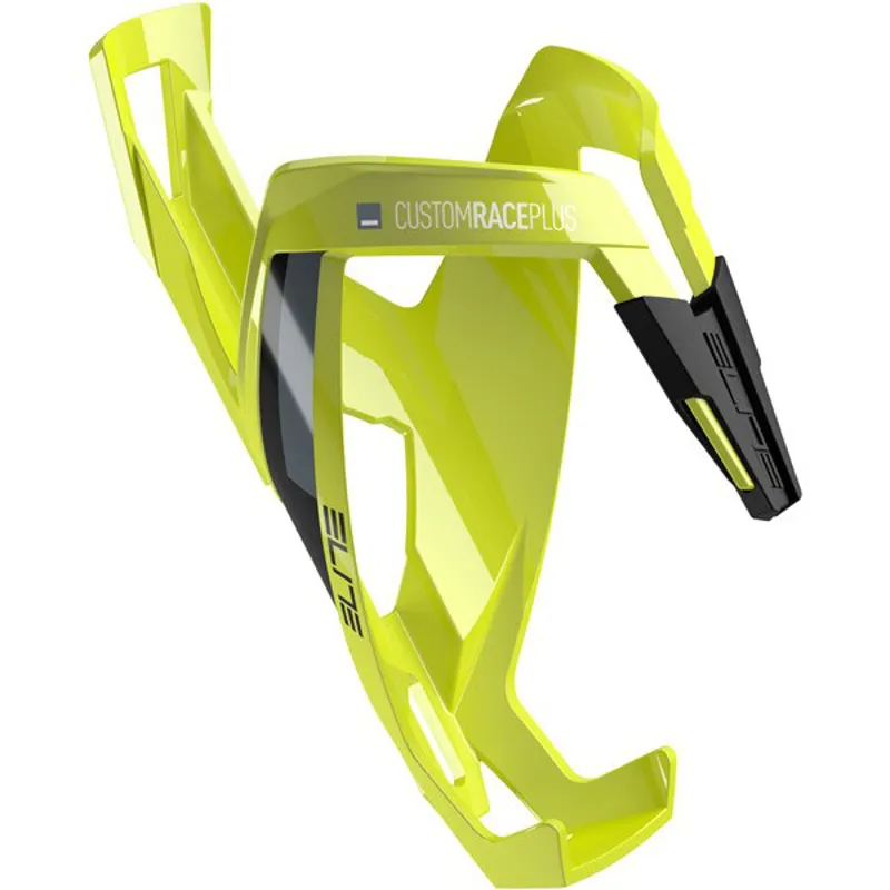 Elite Custom Race Plus Bottle Cage in Yellow