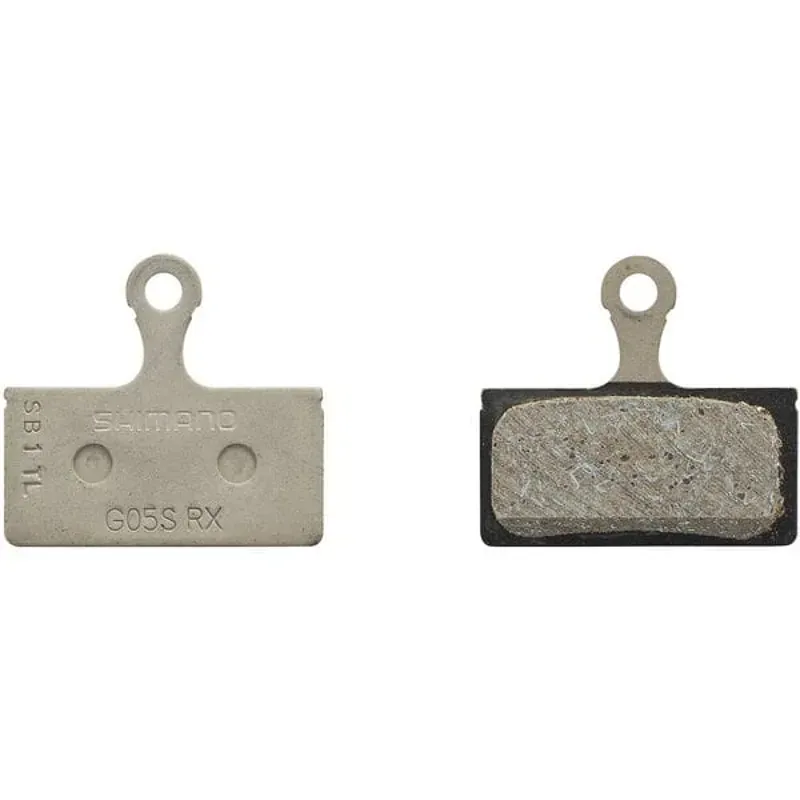 Shimano Spares G05S Resin Pad and Spring Steel Back in Black-1