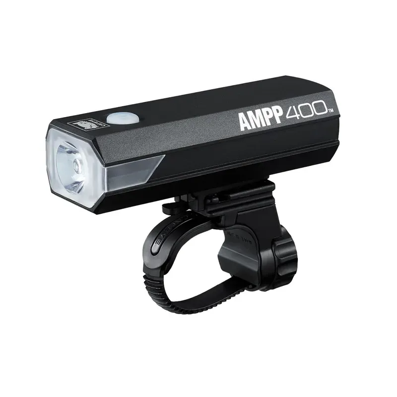 Cateye Ampp 400 Front Light In Black