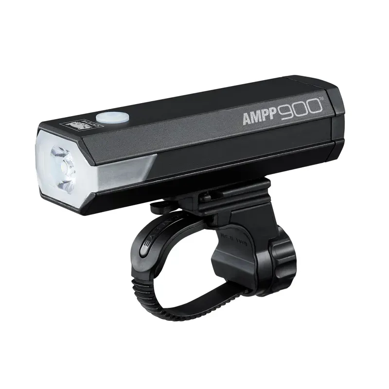 Cateye Ampp 900 Front Bike Light: BLACK 