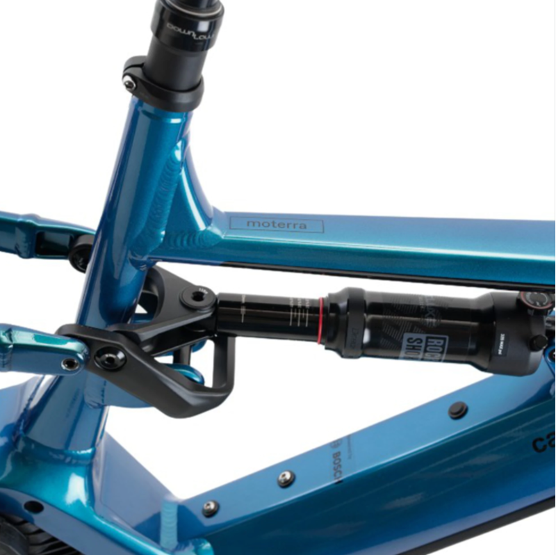 Cannondale 2023 Moterra Neo 3 Electric Mountain Bike in Deep Teal-3