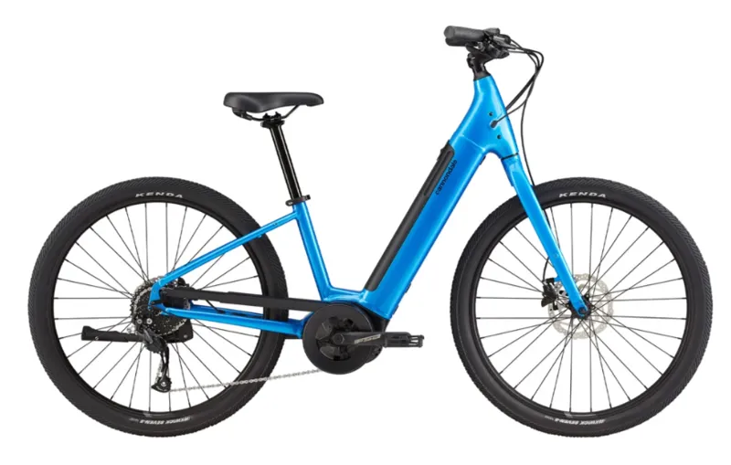Cannondale 2023 Adventure Neo 4 Hybrid E-Bike in Electric Blue
