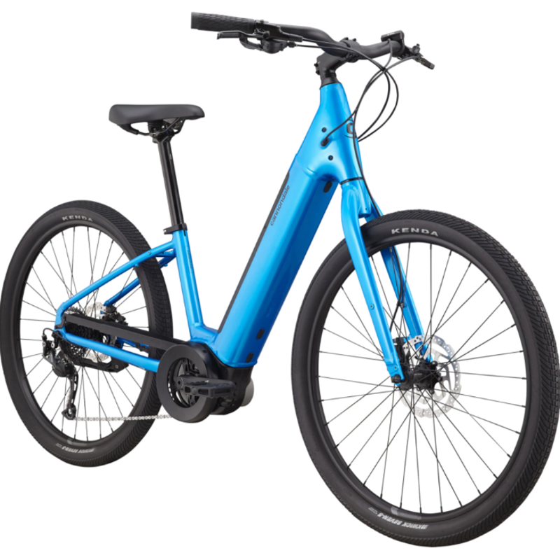 Cannondale 2023 Adventure Neo 4 Hybrid E-Bike in Electric Blue-4
