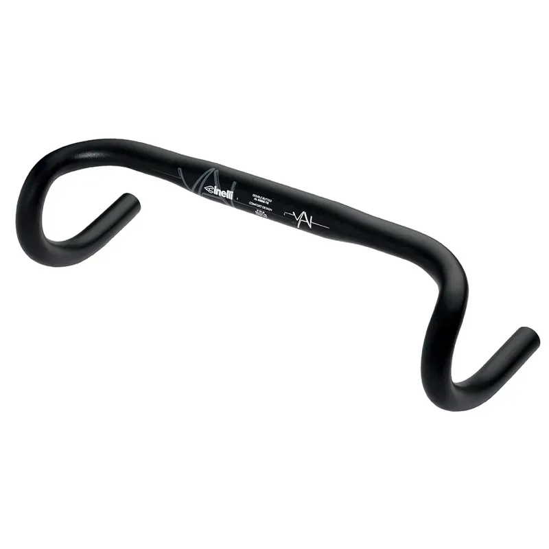 Cinelli Vai Shallow Drop Bars in Black
