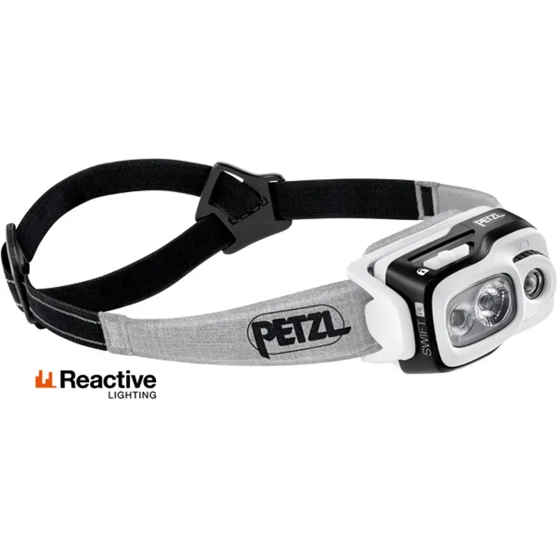 Petzl Swift RL 900 Lumen Head Torch in Black