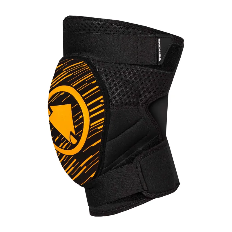 Endura SingleTrack Knee Protector in Orange