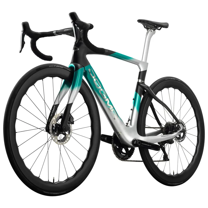 Pinarello Dogma F Disc Dura-Ace Di2 DT Swiss ARC 1450 Road Bike in Nebula Green Silver - 55CM-2