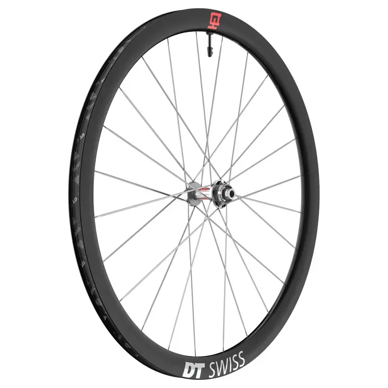 DT Swiss ARC 1100 38 700c 12x100 LE DiCut Disc Front Wheel in Car
