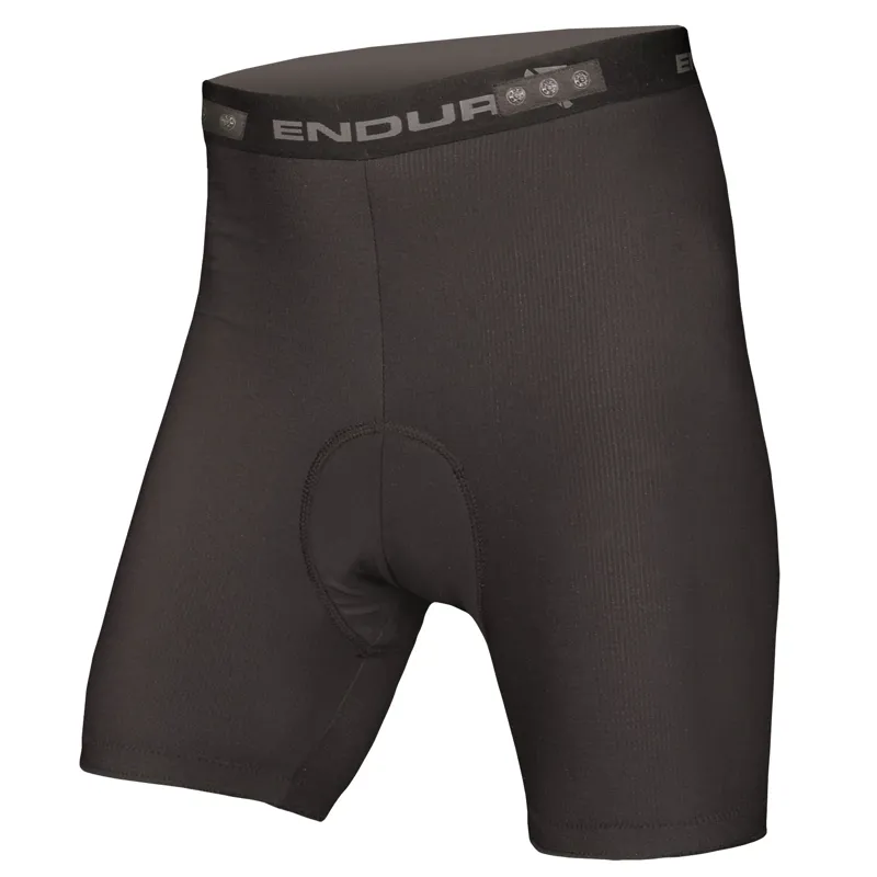 Endura Padded Clickfast Liner Undershorts in Black