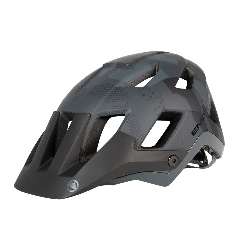 Endura Hummvee Plus Helmet in Grey Camo