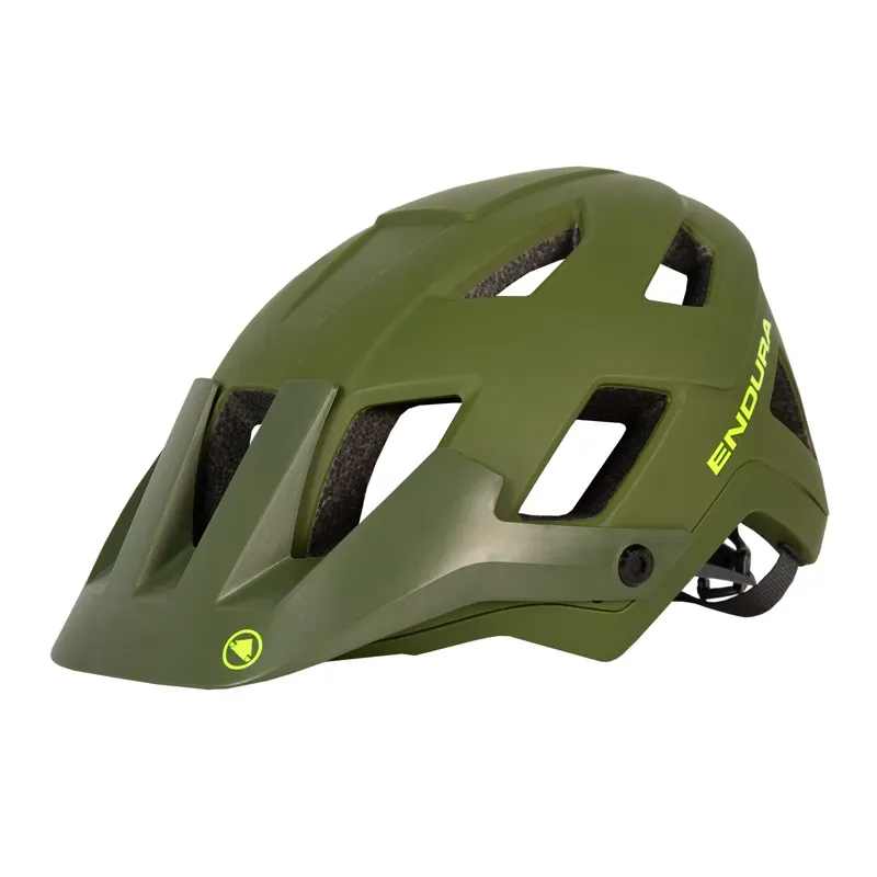 Endura Hummvee Plus Helmet in Olive Green