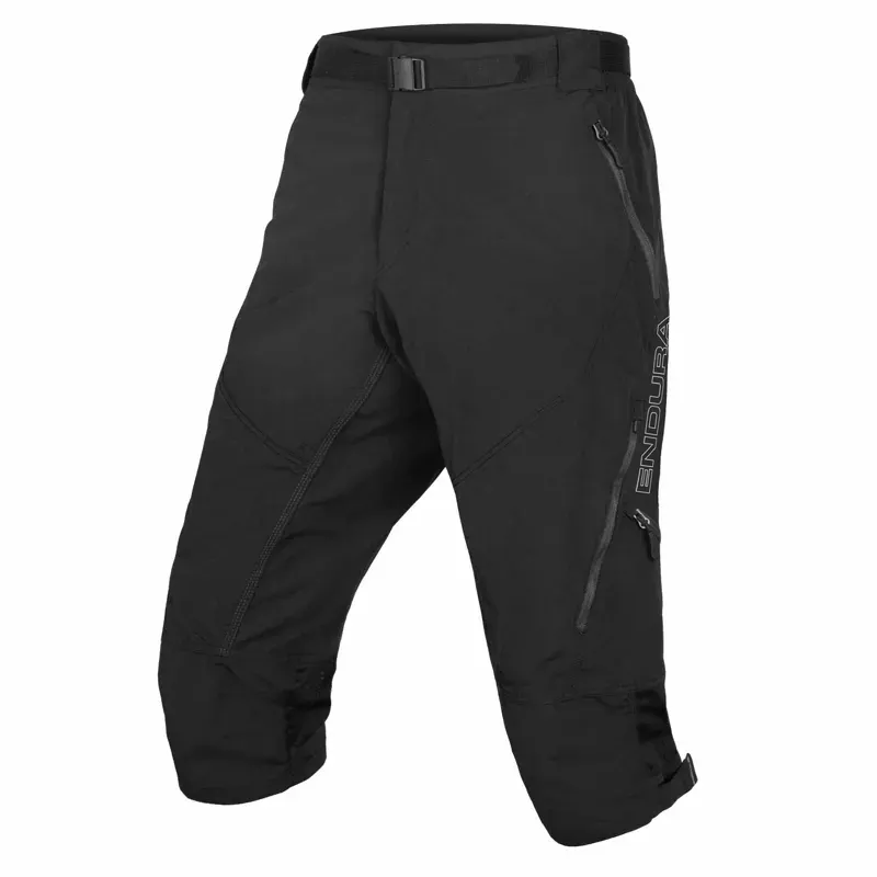 Endura Hummvee 3/4 Shorts II With Liner in Black