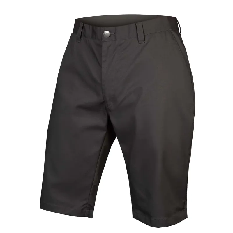 Endura Hummvee Chino Shorts with Liner in Grey