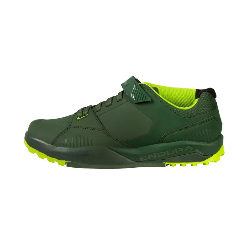 Endura MT500 Burner Flat Shoes in Forest Green