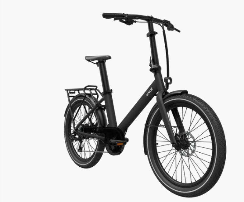 Eovolt Evening 24 Compact Electric Folding Bike in Onyx Black-3