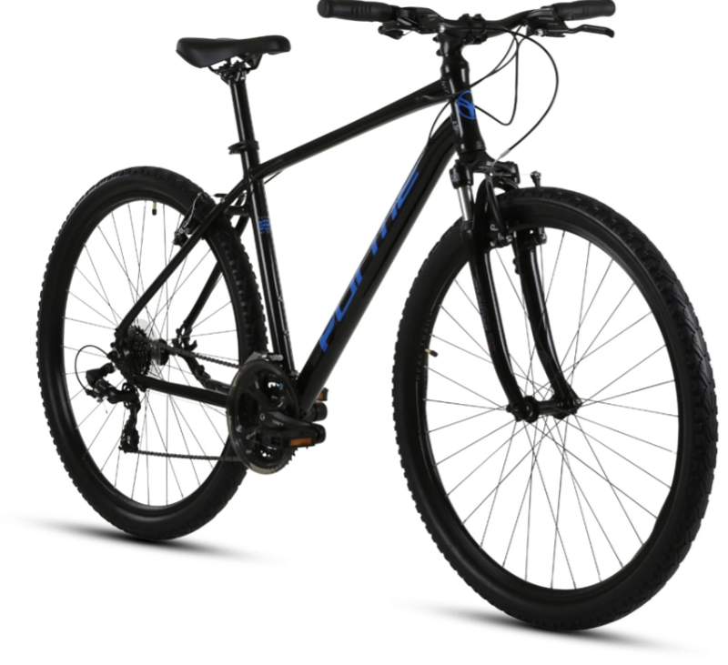 Forme Peak Trail 3 22-Inch Frame Hybrid Bike in Black and Blue-1