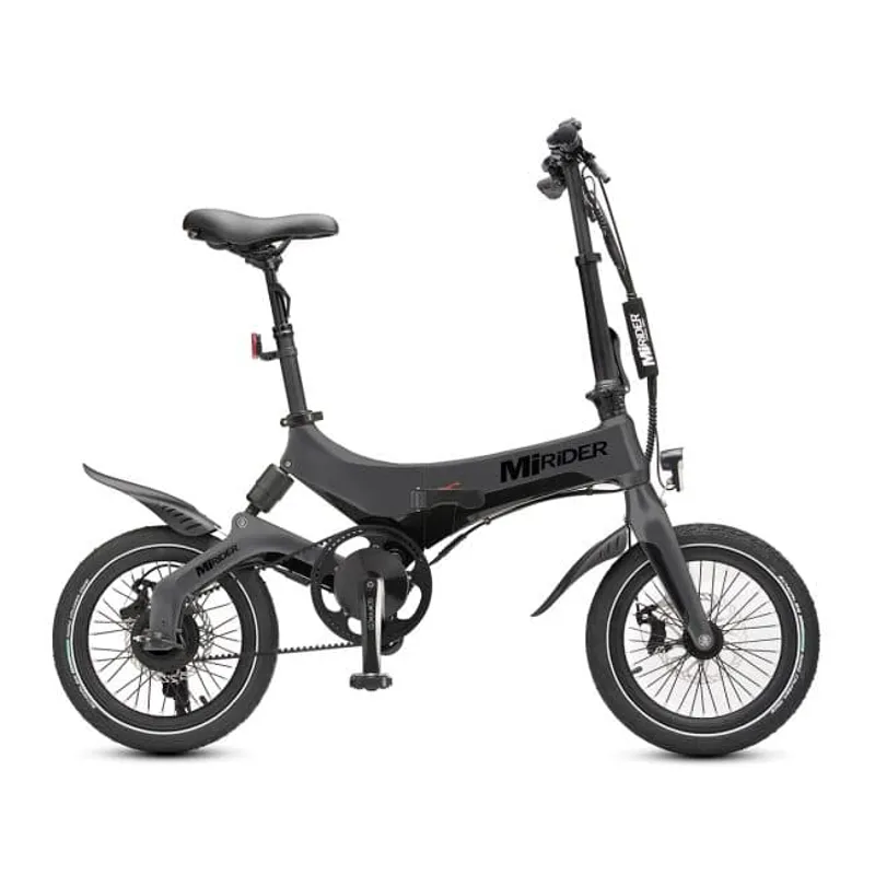 MiRiDER 16 GB3 Folding Electric eBike in Onyx Grey