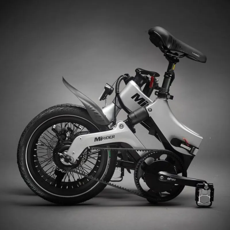 MiRiDER GB3 Folding Electric Bike in Platinum Silver-3
