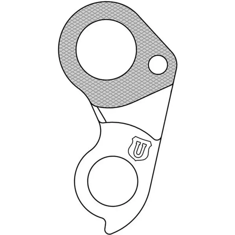 M Part Gear Hanger Cannondale In Black Alloy-3