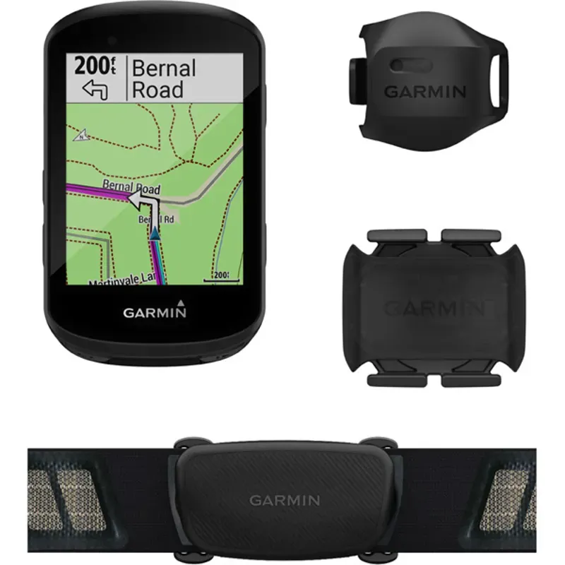 Garmin Edge 530 GPS Cycle Computer Road Bundle in Black