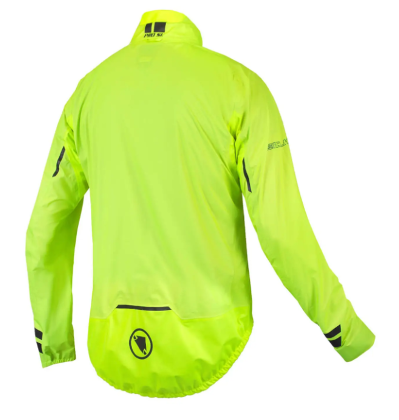Endura Pro SL Waterproof Shell Jacket in Hi-Viz Yellow-1