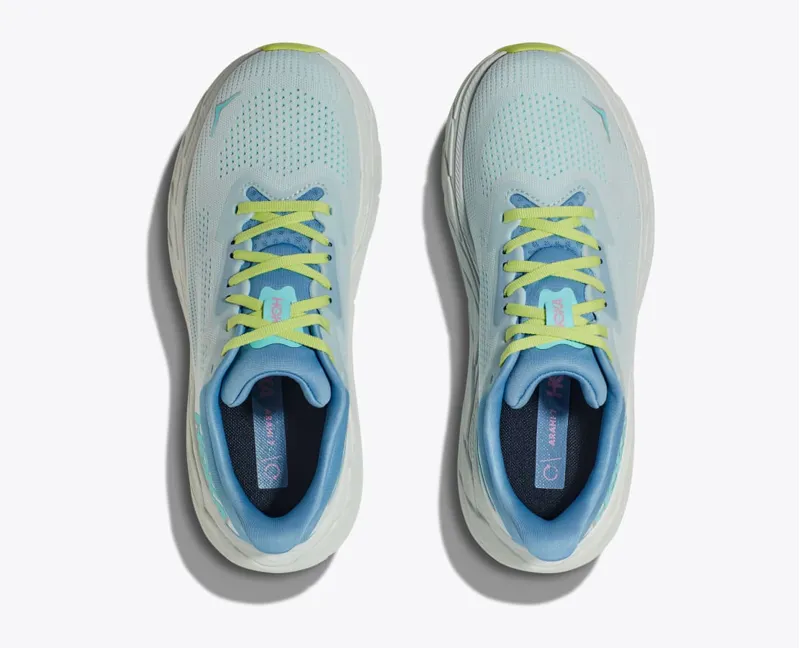 Hoka Arahi 7 Wide Fit Women's Road Running Shoe in Illusion / Dusk-2