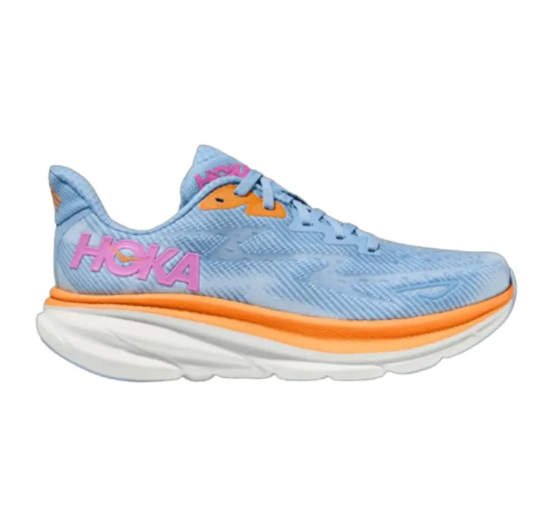Women's Clifton 9 Wide Airy Blue Ice Water 
