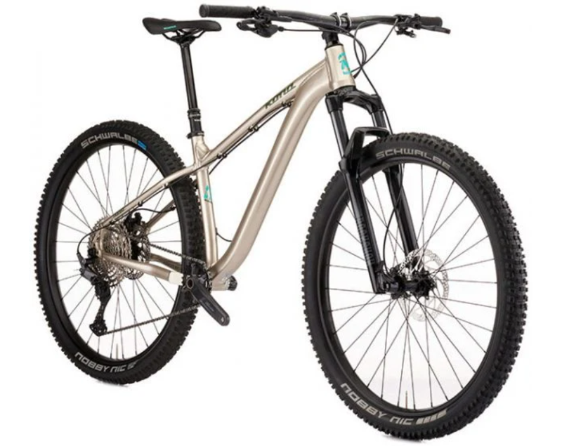 Kona Honzo Hardtail Mountain Bike 2022 in Gloss Metallic Pewter-1