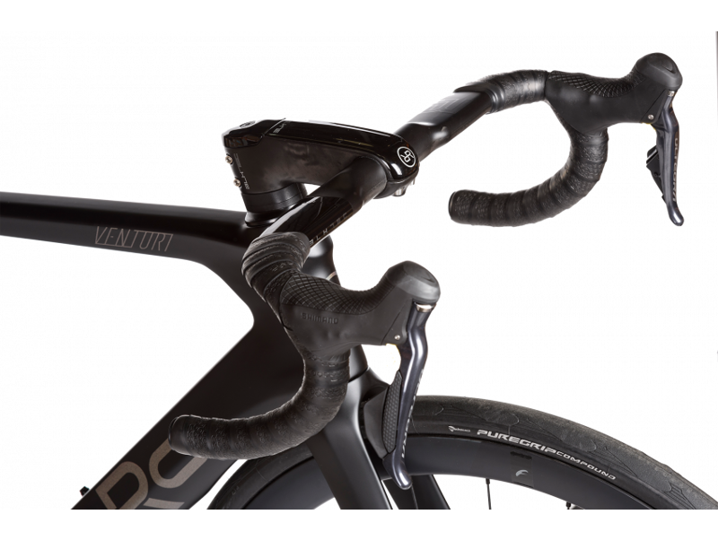 Orro Venturi STC Tailor-Made Ultegra Di2 Carbon Road Bike in Black/Gold - Medium-1
