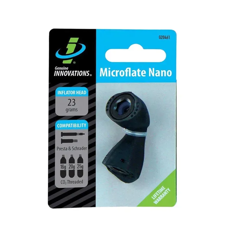 Genuine Innovations Microflate Nano CO2 Inflator - Head Only
