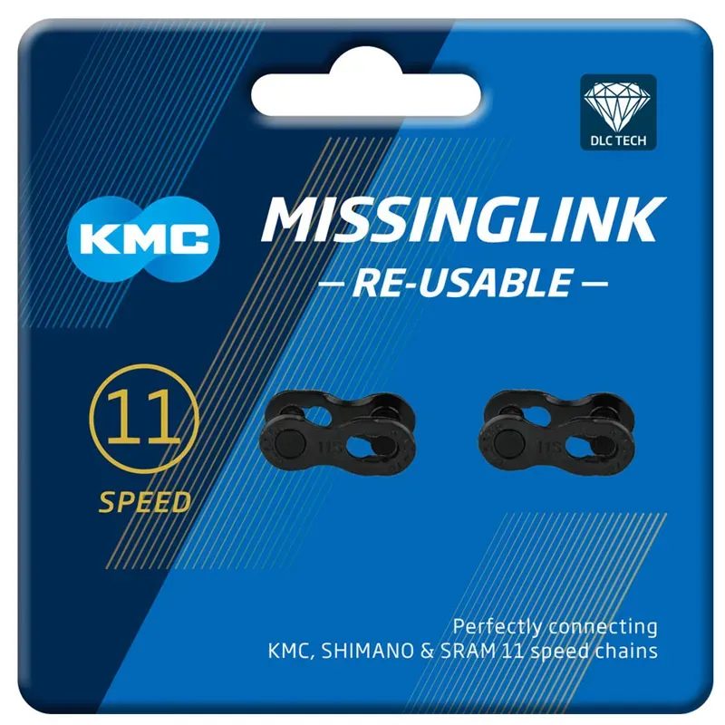 KMC MissingLink 11X Joining Links in Black
