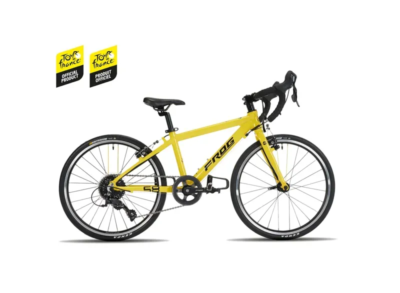 Frog Bike Frog Road 58 Kids Bike In Yellow TDF