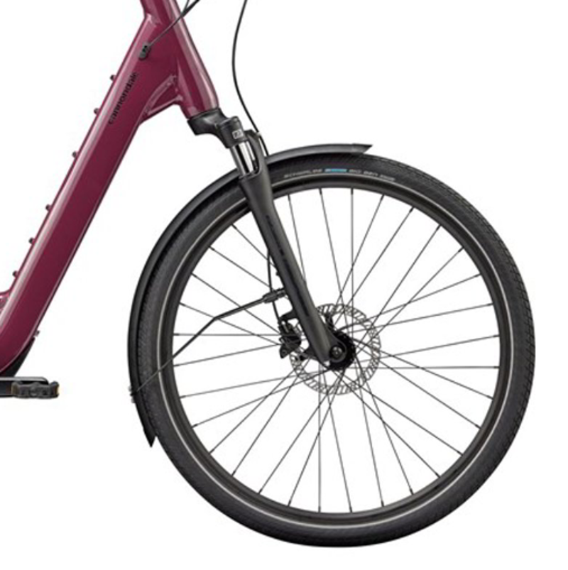 Cannondale 2023 Mavaro Neo SL 2 Electric Bike in Black Cherry-2